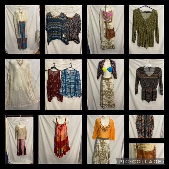 Forever 21 Pants - Huge 20 pc. boho lot wardrobe M